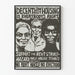 Betrokken poster voor het recht op betaalbare huisvesting