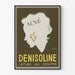 Vintage poster DENISOLINE zwavelcrème tegen acne