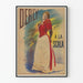 Vintage poster Derly aan de Scala door L. Mayet