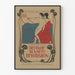 Oud Duitse poster voor kunst en decoratie