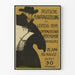 Vintage poster tentoonstelling Duitse Leipzig 1899