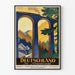 Vintage Poster of the Black Forest and Viaduct in Germany