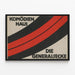 Vintage poster Komödien Haus De generaalhoek — ingelijst kunstwerk aan de muur