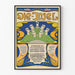 Vintage poster Die Insel style Art Nouveau