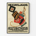Vintage poster for the exhibition art du fil by Anita Müller