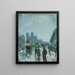 Notre-Dame de Paris onder de regen - Dan Tull — ingelijst kunstwerk aan de muur