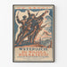 Vintage Poolse militaire wervingsposter