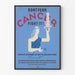 Vintage poster for the fight against cancer - Do not fear it, fight it