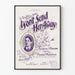 Vintage poster 'Don't Send Her Away' - Retro muzikale muurdecoratie