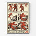 Zwitserse vintage humoristische poster Dorum Stimme