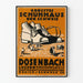 Vintage poster Dosenbach schoenen Zwitserland