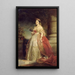 Portrait of Princess Mathilde - Édouard-Louis Dubufe — framed artwork on a wall