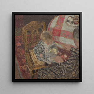 Déjeuner avec Annette et sa grand-mère - Édouard Vuillard