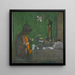 Madame Hessel in haar toiletkamer - Édouard Vuillard — ingelijst kunstwerk aan de muur