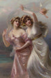 De boodschappers van de liefde - Édouard Bisson — weergave van het kunstwerk