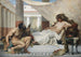 Hercule aan de voeten van Omphale - Édouard Joseph Dantan — weergave van het kunstwerk