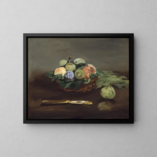 Fruitsmand - Édouard Manet — ingelijst kunstwerk aan de muur