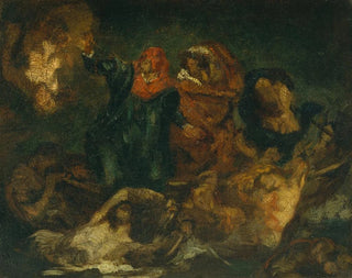 douard Manet - Copy after Delacroixs Bark of Dante.webp
