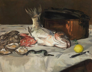 douard Manet - Fish Still Life.webp