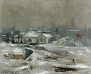 La Gare du chemin de fer de Sceaux - Édouard Manet — weergave van het kunstwerk
