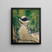 Madame Manet, Suzanne Leenhoff 1829-1906 at Bellevue - Édouard Manet — framed artwork on a wall