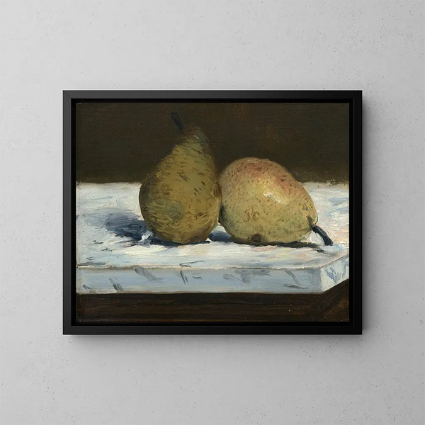 Poires - Édouard Manet — ingelijst kunstwerk aan de muur