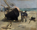 Het gezwarte boot - Édouard Manet — weergave van het kunstwerk