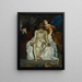 The Dead Christ with Angels - Édouard Manet — framed artwork on a wall