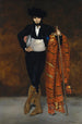 Jonge man in majo-kostuum - Édouard Manet — weergave van het kunstwerk