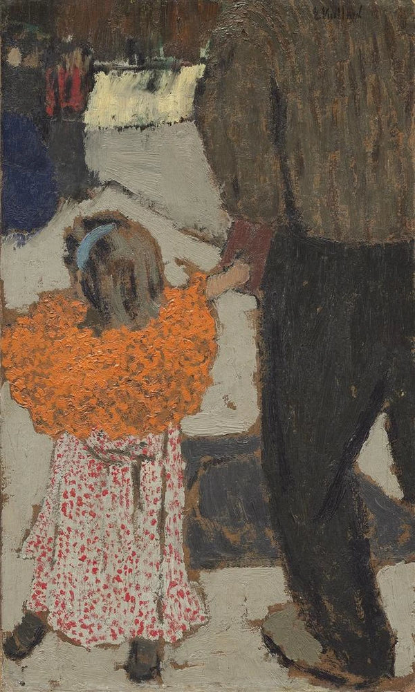 douard Vuillard - Child Wearing a Red Scarf.webp