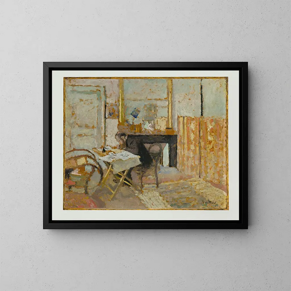 Ker Xavier Roussel - Édouard Vuillard — ingelijst kunstwerk aan de muur