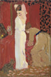 L'Essayage - Édouard Vuillard | Schilderij — weergave van het kunstwerk