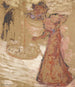 La Femme au jardin public - Édouard Vuillard — weergave van het kunstwerk