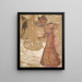 La Femme au jardin public - Édouard Vuillard — ingelijst kunstwerk aan de muur