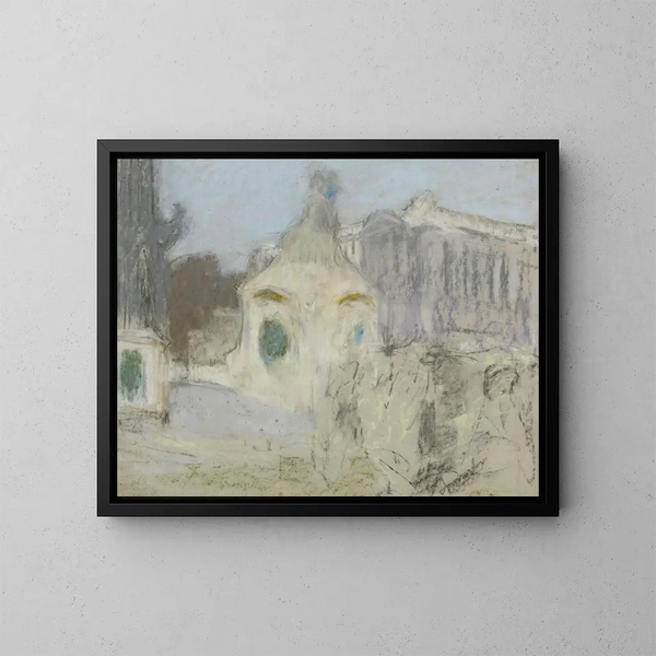 La Place de la Concorde - Édouard Vuillard — ingelijst kunstwerk aan de muur