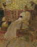 De vrouw op de fauteuil Misia en Thadée Natanson - Édouard Vuillard — weergave van het kunstwerk