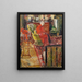 Madame Vuillard in rode badjas - Édouard Vuillard — ingelijst kunstwerk aan de muur