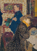 Misia en Vallotton Villeneuve - Édouard Vuillard — ingelijst kunstwerk aan de muur