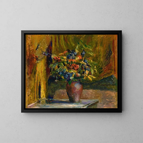 Voeten van de dalouette en geraniums - Édouard Vuillard — ingelijst kunstwerk aan de muur