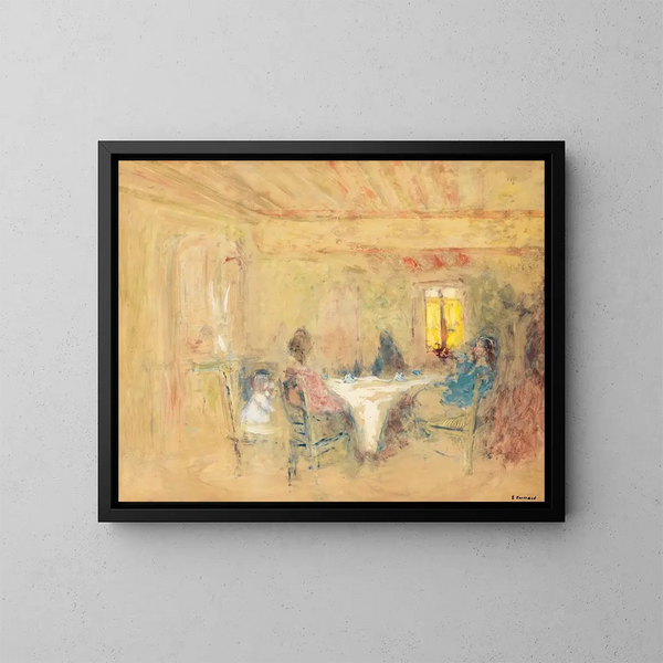 Tafel - Édouard Vuillard — ingelijst kunstwerk aan de muur