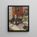 Théodore Duret - Édouard Vuillard — ingelijst kunstwerk aan de muur