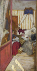 Vrouwen die naaien - Édouard Vuillard — weergave van het kunstwerk