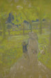 Studie voor Zonnige Ochtend - Édouard Vuillard — weergave van het kunstwerk