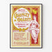 Vintage poster Ierse muziek - Chauncey Olcott Een romance van Athlone