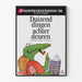 Poster Kinderboekenweek 1988 - Duizend Dingen Achter Deuren