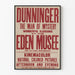 Vintage Poster Dunninger Mysterie in het Eden Museum