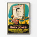 Vintage Westernposter Durand of the Bad Lands door Buck Jones