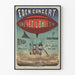 Vintage Eden Concert Poster Lift the Balloon