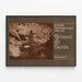 Vintage Poster Edward S. Curtis - Portraits of Native Americans — framed artwork on a wall