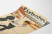 Vintage poster Eisbahn Schöneberger Stadtpark Berlijn - Retro muurschildering kunstschaatsen